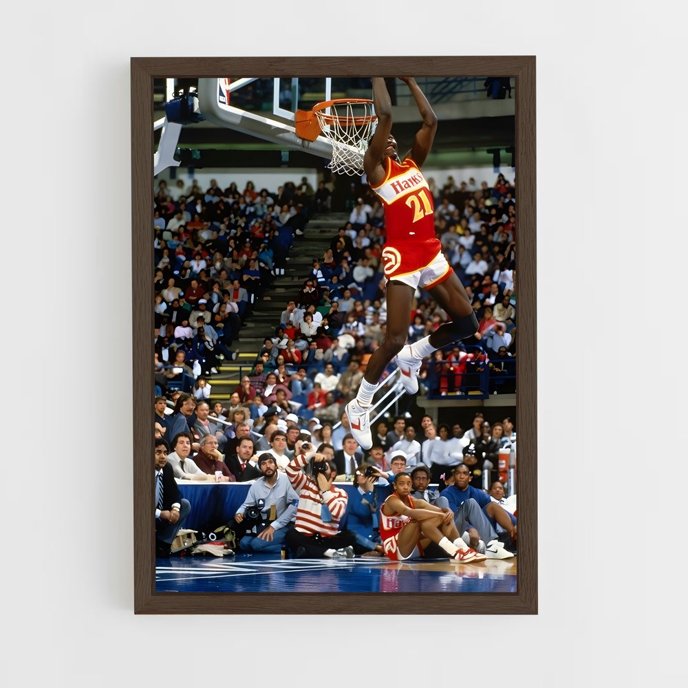 Poster Vol Électrisant – affiche Basketball (vue 5)